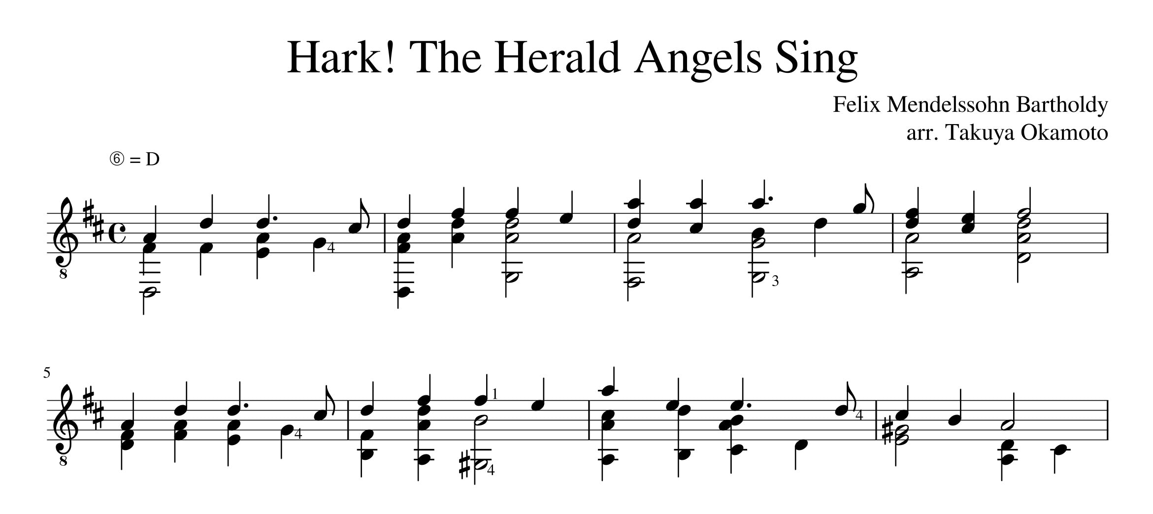 [PDF] Hark! The Herald Angels Sing